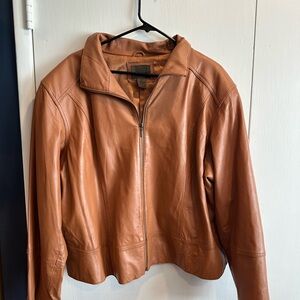 JohnPaulRichard Brown Leather Jacket